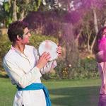 Adults' 8" Hand Held Tambourine with Metal Jingles