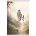 Jesus Blessing Canvas Print for Home Decor