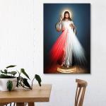 Jesus Divine Mercy Canvas Wall Art Poster Print