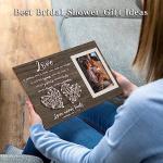 Personalized Wedding Picture Frame - Unique Bridal Shower Gift