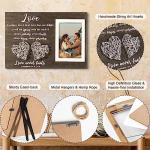 Personalized Wedding Picture Frame - Unique Bridal Shower Gift