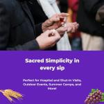 Kingdom Communion Cups with Wafers - 30 Pack