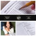 Gift Edition KJV Bible in Pink Floral Faux Leather