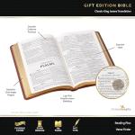 Gift Edition KJV Bible in Pink Floral Faux Leather