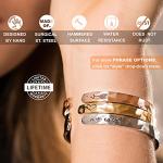 God is Within Her" Christian Bracelets for Women