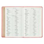 Gift Edition KJV Bible in Pink Floral Faux Leather