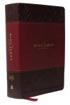 KJV Study Bible: Burgundy Leathersoft, Red Letter, Full-Color