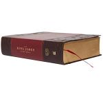 KJV Study Bible: Burgundy Leathersoft, Red Letter, Full-Color