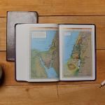 KJV Holy Bible: Large Print Thinline, Gray Leathersoft