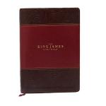 KJV Study Bible: Burgundy Leathersoft, Red Letter, Full-Color