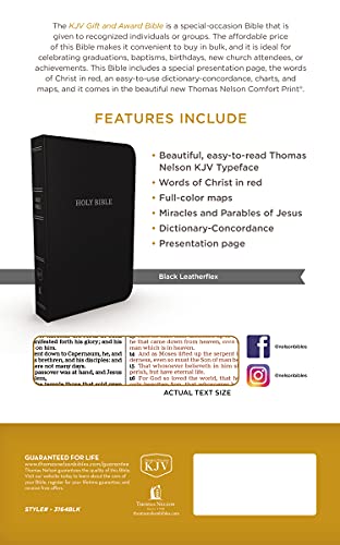 KJV Holy Bible: Gift and Award, Comfort Print