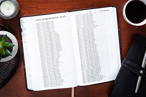 Amethyst Compact Large Print KJV Bible with Thumb Indexing