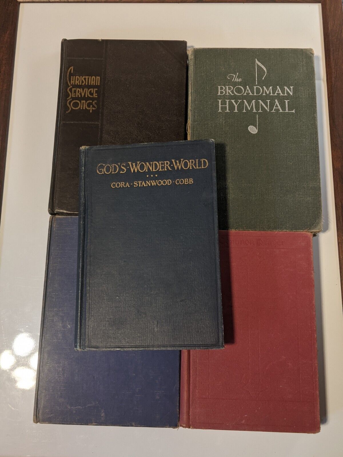 Bundle of 5 Vintage Religious Hardcover Books (1929-1956)
