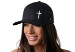 Embroidered Trucker Hat for Men & Women, Black