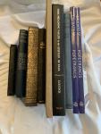 9 varied religious books, some antique