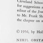 1956 Vintage Religious Book: Through Christ Our Lord