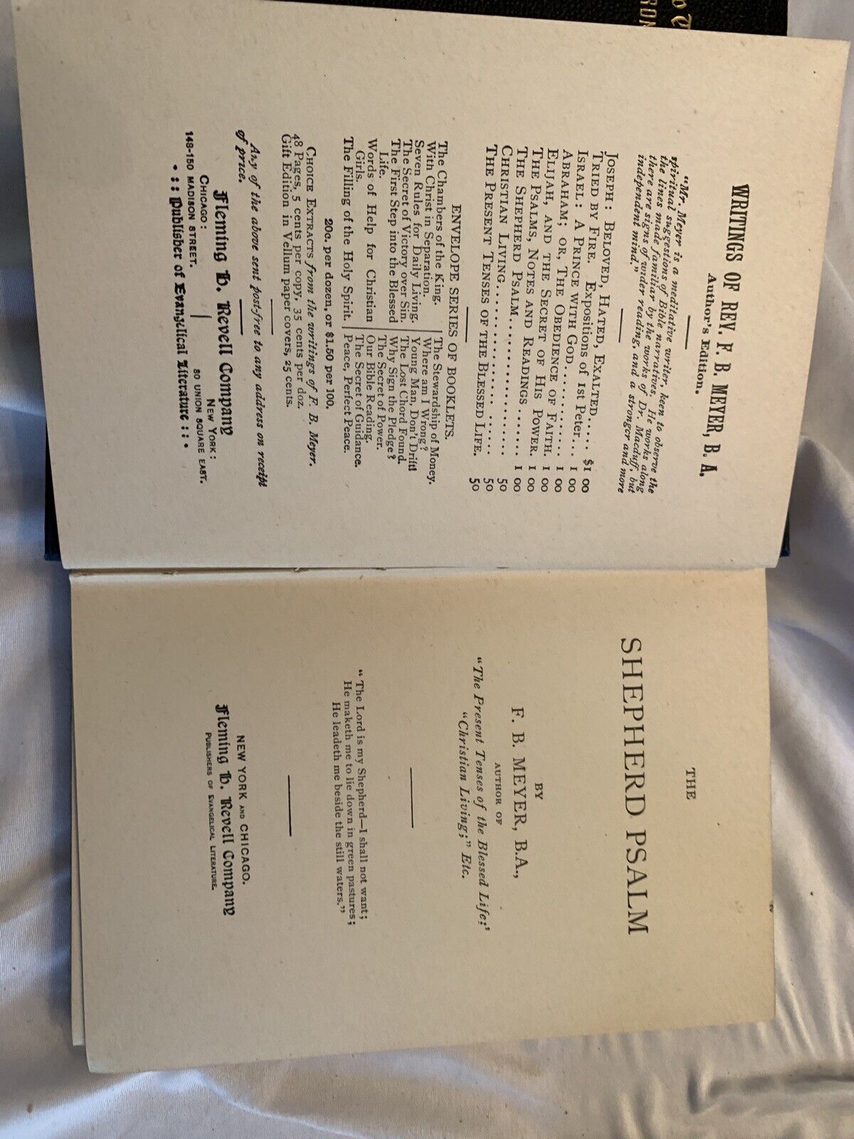 9 varied religious books, some antique