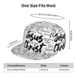 Adjustable Jesus Christ Cross Baseball Cap for Men Women