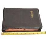 Vintage KJV Bible 1930s Soft Leather Bound Gospel