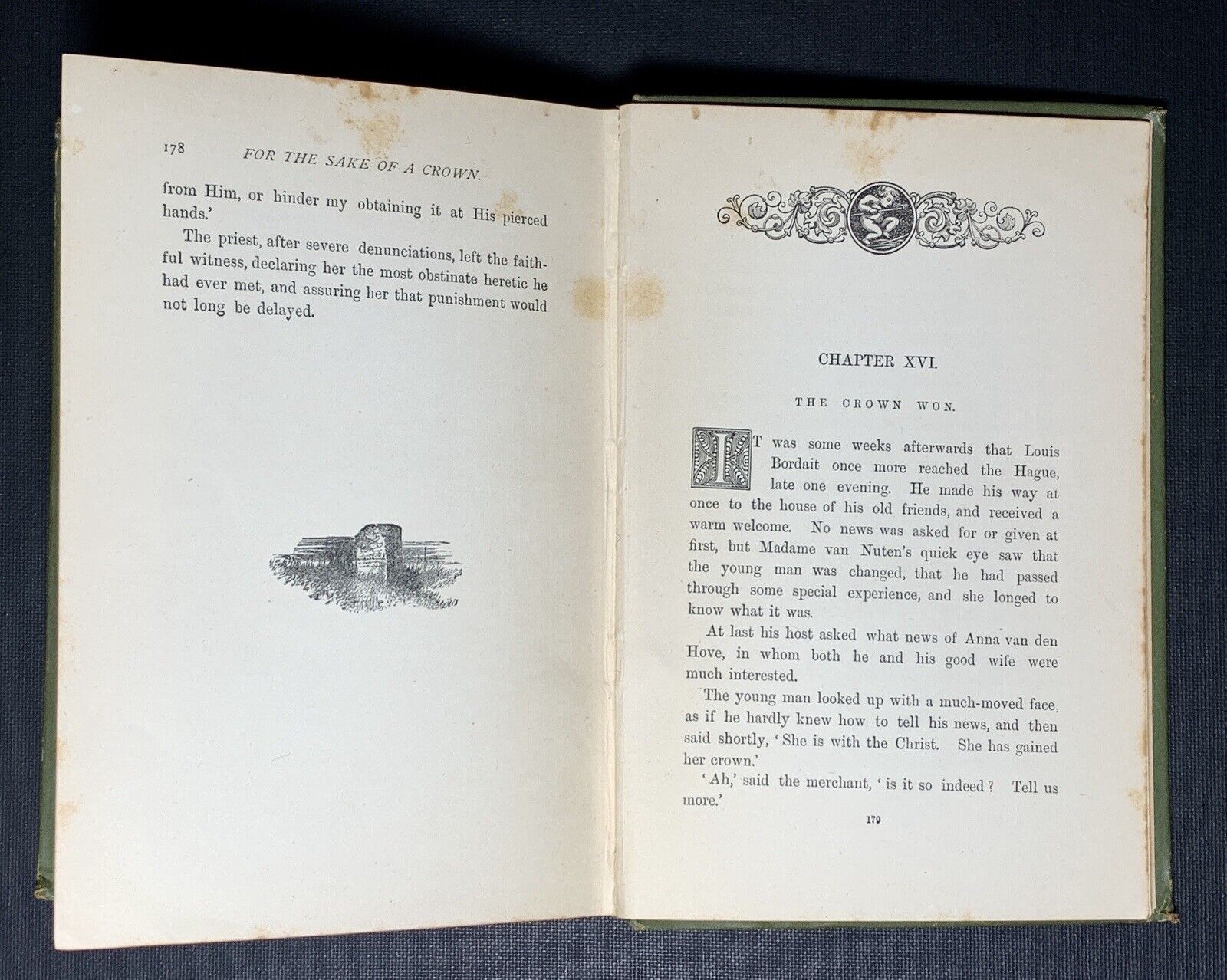 Antique Christian Illustrated Religious Book - Rare 1900s