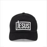 Men's Christian Trucker Cap featuring Jesus – Adjustable