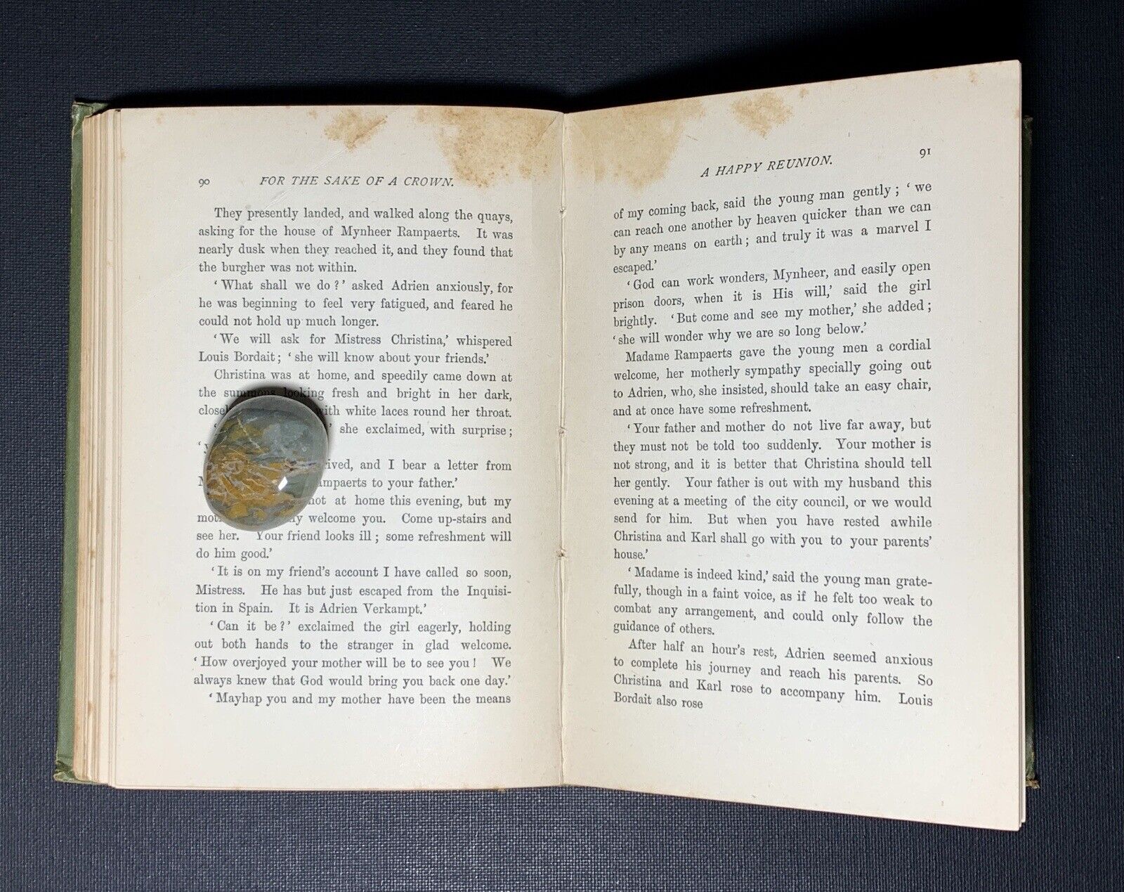 Antique Christian Illustrated Religious Book - Rare 1900s