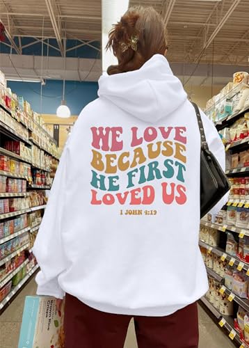 ASTANFY Jesus Love Women Hoodie Sweatshirt
