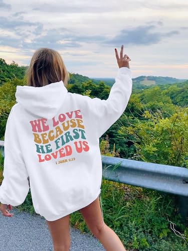 ASTANFY Jesus Love Women Hoodie Sweatshirt
