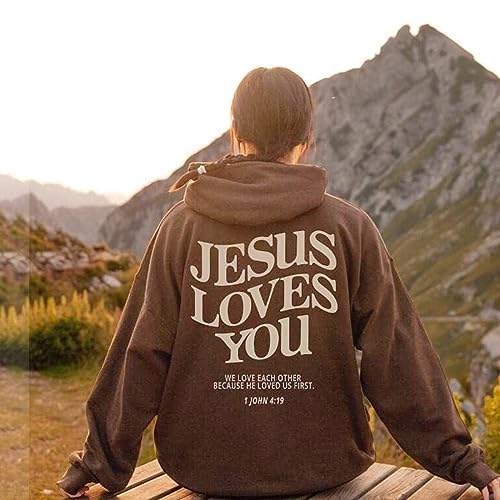 Jesus Loves You Hoodie: Christian Streetwear Gift