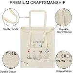 Wildflower Bible Verse Tote Bag - Christian Gifts