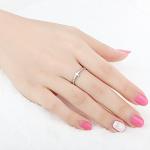 Christian Cross Sterling Silver Simple Plain Ring