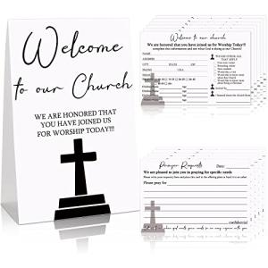 Church Visitor & Prayer Request Cards Bundle