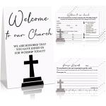 Church Visitor & Prayer Request Cards Bundle