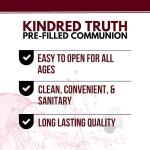 Kindred Truth Pre-filled Communion Cups and Wafer Set