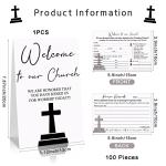 Church Visitor & Prayer Request Cards Bundle