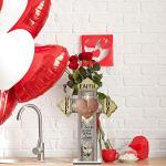 Faith Hope Love Marriage Table Cross with Bible Verse