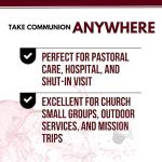 Kindred Truth Pre-filled Communion Cups and Wafer Set