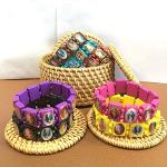 Religious Wooden Bracelet Set - Jesus and Saints