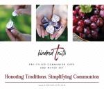 Kindred Truth Pre-filled Communion Cups and Wafer Set
