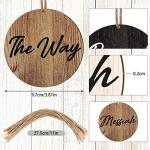 48 Jesus Name Wood Ornaments for Christmas Tree