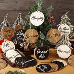 48 Jesus Name Wood Ornaments for Christmas Tree