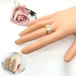 Christian Jesus Cross Ring - Stainless Steel Catholic Jewelry