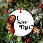 Jesus Ornament for Fun Holiday Stocking Stuffers