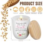 Norme Catholic Prayer Candle for Christian Women - Stephanie