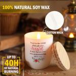 Norme Catholic Prayer Candle for Christian Women - Stephanie