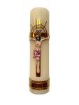 Handmade Jesus Crucifixion Candle for Holy Week
