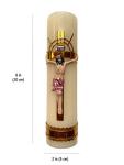 Handmade Jesus Crucifixion Candle for Holy Week