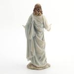 11.75" Jesus Open Arms Decorative Statue, White Figure