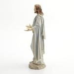 11.75" Jesus Open Arms Decorative Statue, White Figure