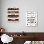 Child of God Bible Verses Wall Art Canvas